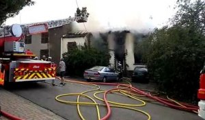 Flastroff : un gros incendie détruit l’ancien café