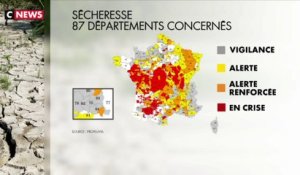 La sécheresse frappe toujours la France