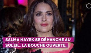 PHOTO. "Oui, je fête demain mes 53 ans !" : Salma Hayek s'éclate en bikini