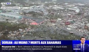 Les ravages de l'ouragan Dorian sur les Bahamas