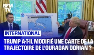 Donald Trump a-t-il modifié une carte de la trajectoire de l’ouragan Dorian ?