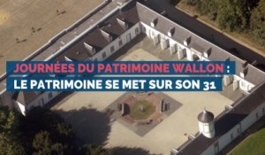 Journées du patrimoine wallon : Le patrimoine se met sur son 31