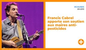 Francis Cabrel apporte son soutien aux maires anti-pesticides