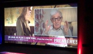 Woody Allen dit son amour du public français