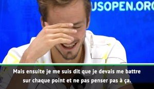 US Open - Medvedev : "Déçu du résultat mais heureux de ma façon de jouer"