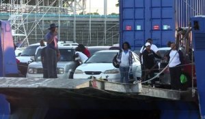 Bahamas: les rescapés de Dorian rejoignent la capitale en FERRY