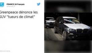 Greenpeace alerte sur les méfaits des véhicules SUV envers le climat