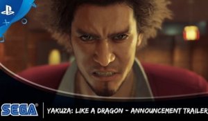 Yakuza Like a Dragon - TGS 2019 Announcement Trailer (VO)