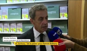 "J'ai de la peine pour lui", réagit Nicolas Sarkozy après la condamnation de Patrick Balkany pour fraude fiscale