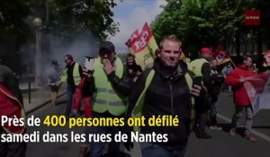 Gilets jaunes : 400 manifestants et 18 interpellations à Nantes