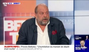 Dupond-Moretti sur la mise en examen de Ferrand: "Moi je pense qu'il doit rester" à l'Assemblée nationale "parce qu'il est présumé innocent"