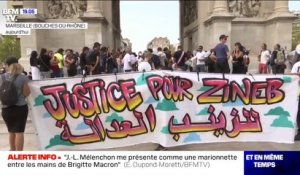 Un rassemblement en hommage à Zineb Redouane a eu lieu à Marseille ce dimanche