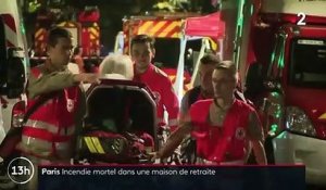 Paris : incendie meurtrier dans une maison de retraite