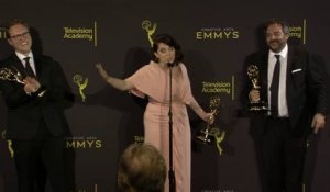 Rachel Bloom Announces Pregnancy Backstage at Emmys