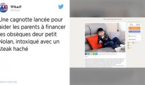 Steak haché contaminé. Une cagnotte pour aider les parents du petit Nolan mort intoxiqué