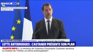Christophe Castaner "veut sanctionner plus durement les trafiquants" de drogue