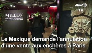 Enchères d'Art précolombien à Paris: la maison de vente réagit