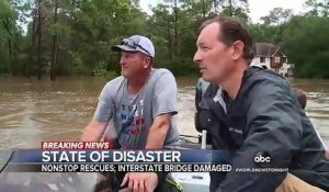 Les images des violentes inondations qui ont touché le Texas après le passage de la tempête tropicale Imelda faisant au moins 2 morts