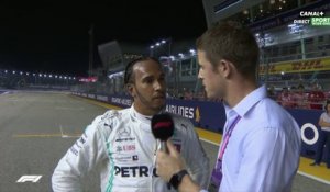 Interview de Lewis Hamilton et de Sebastian Vettel