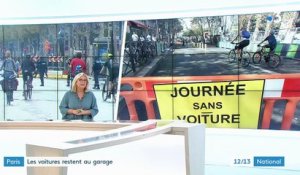 Journée sans voiture : à Paris, place aux cyclistes et aux piétons
