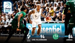 Jeep® ÉLITE : Lyon-Villeurbanne vs Limoges (J1)