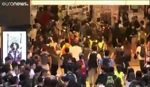 Nouvelle journée de mobilisation sous tension à Hong Kong