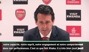 6e j. - Emery : "Xhaka sera meilleur si les supporters l'aident"