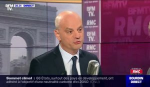 Jean-Michel Blanquer répond à Greta Thunberg: "La France est une locomotive contre le réchauffement climatique"