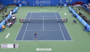 Wuhan - Kvitova s'en sort face à Hercog