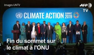 Clôture du Sommet sur l'Action Climatique à l'ONU