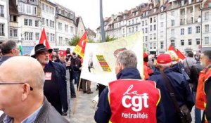 Retraite : plus de 650 manifestants dans les rues de Besançon ce mardi