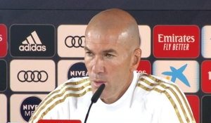 6e j. - Zidane : "On verra ce que nous allons faire avec Benzema"
