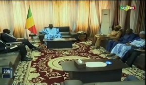 ORTM - Le président de l’assemblée nationale reçoit plusieurs personnalités dont le nouveau représentant résidant de la CEDEAO au Mali