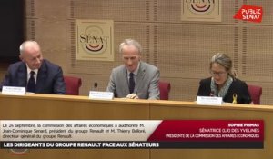 Les dirigeants du groupe Renault face aux sénateurs - Les matins du Sénat (25/09/2019)