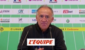 Printant « Un moment très difficile » - Foot - L1 - ASSE