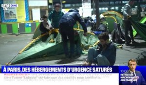 Les hébergements d'urgence sont saturés à Paris, au moins 300 familles dorment dans la rue