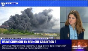 Incendie dans une usine de Rouen: y'a-t-il un risque grave pour la santé?