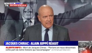 "C'était tout simplement la vérité": Alain Juppé défend Jacques Chirac sur sa petite phrase sur "le bruit et l'odeur"