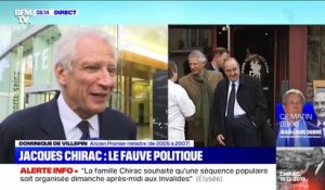 Dominique de Villepin sur la mort de Jacques Chirac: "J'ai pleuré et en même temps, j'ai ressenti une immense reconnaissance"