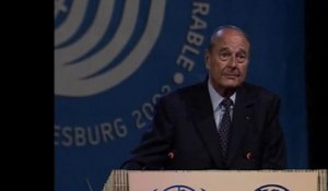Jacques Chirac : « La maison brûle »