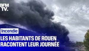 Incendie de l’usine Lubrizol à Rouen: les habitants racontent ce qu’ils ont vécu