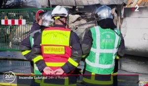 Incendie de Rouen : une fumée noire et des habitants inquiets