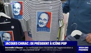 Depuis l'annonce de la mort de Jacques Chirac, les t-shirts à son effigie s'arrachent