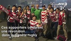 Coupe du monde de rugby : les supporteurs japonais ravis
