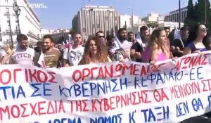 Grèce : mobilisation sociale contre une réforme du travail
