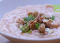 Recette de gaspacho de tomates plein champ et son tartare de tomates (Plat du jour) - 750g
