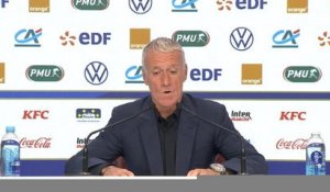 Bleus - Deschamps : "Giroud a un temps de jeu insuffisant à Chelsea"