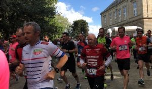 Le départ des 10 km des Foulées briochines