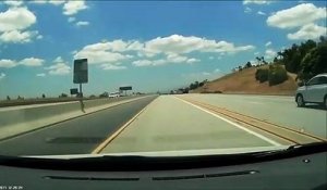 Effrayant : quand tu croises une voiture à contresens sur l'autoroute !