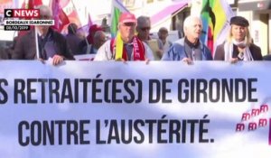Bordeaux : les retraités dans la rue ce mardi